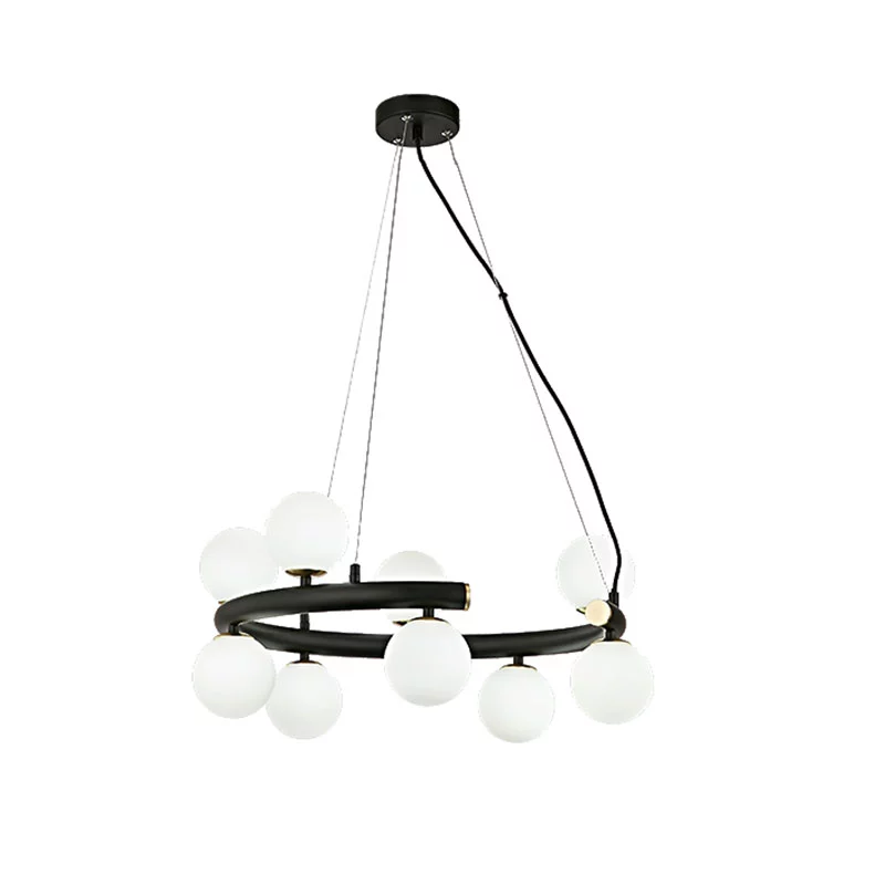 Lampa pendant G9 gloine nua-aimseartha
