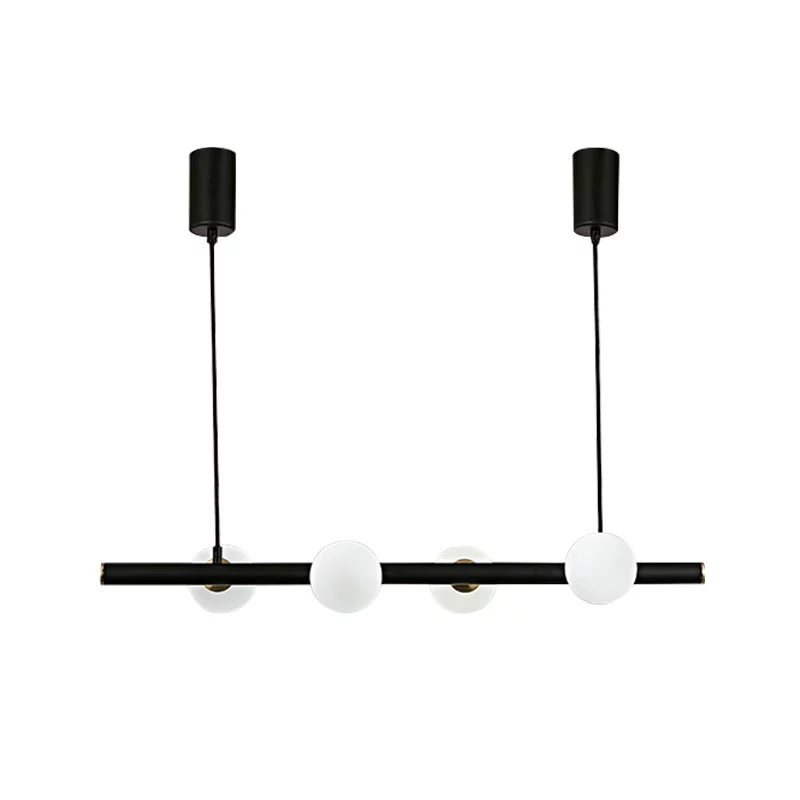 Lampa pendant gloine tí nua-aimseartha