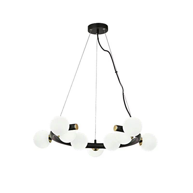 Lampa pendant gloine maisiúcháin nua