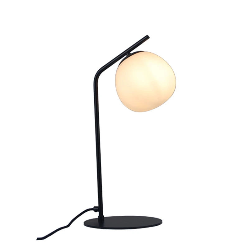 Lampa boird liathróid ghloine Nordach