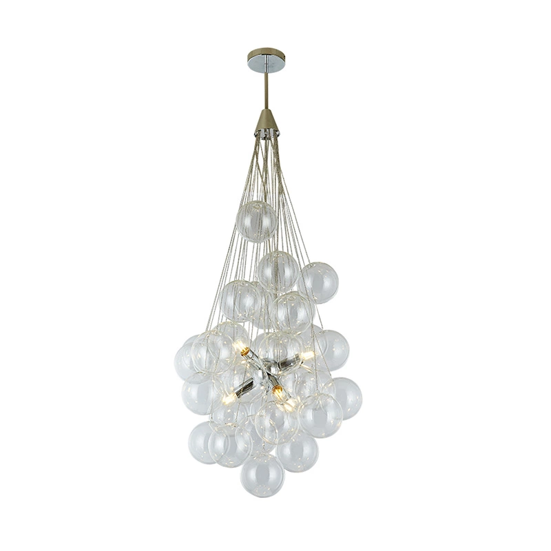 Stíl shimplí lampa pendant gloine uathúil